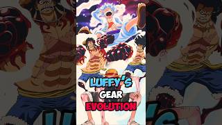 Luffy's INSANE Gear Transformations #anime #onepiece #luffy #shorts