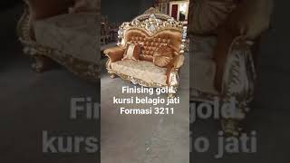 Contoh kursi mewah jati model belagio formasi kursi 3211 untuk ruangan minimal 4*4 kursi jumbo