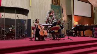 Silent Night performed by Gerry Saulter and Erica Garcia