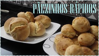 PAEZINHOS RAPIDOS E PAO DE QUEIJO À PORTUGUESA SEM LEVEDAR I Bruna Rodrigues