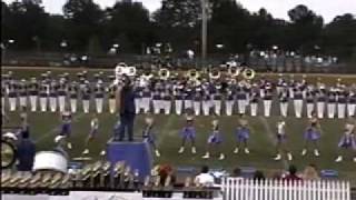 Jeff Davis High Yellow Jacket Band contest 1996