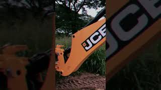 Filling Farm Field Ditch-JCB Backhoe Loader#miksyard