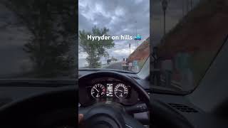 Hyryder performance on hills 🔥 #hyryder #grandvitara #seltos #newcar #seltos2023