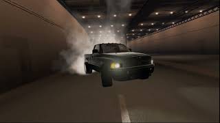 BeamNG - Murder Ram Burning Rubber