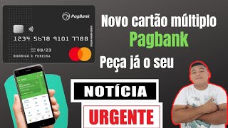 novo cartão de crédito múltiplo internacional: pagbank 🤑🤑