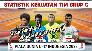 PIALA DUNIA U-17 2023 | STATISTIK KEKUATAN GRUP C | Segera Tayang Live SCTV