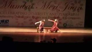 Celebrating Diversity and Pluralism.Contemporay Dance Trio 3.anhad media hose.mumbai meri jaan.flv