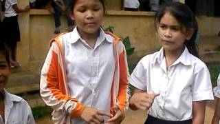 Cambodian School Children Singing