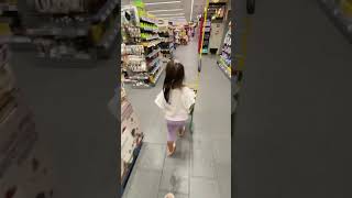 #shorts #lovely #daughter #groceryshopping #cute