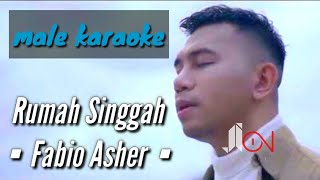 Rumah Singgah - Fabio Asher (karaoke / Tanpa Vocal) male version