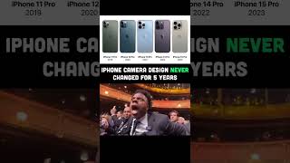 iPhone camera design never changed for 5 years #apple #viral #iphone