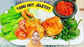 Tahu hot jeletot maknyus banget rasanya🔥