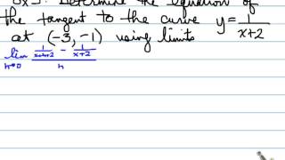 MCV  1.2 slope of a tangent part 3