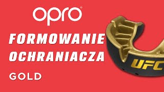 Formowanie ochraniacza na zęby OPRO gold