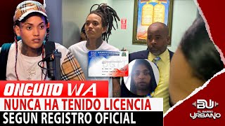 SE PUSO FEO: ONGUITO WA NO TIENE LICENCIA PARA CONDUCIR (VIDEO)