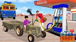 Heavy Tractor Trolley Cargo Simulator 3D - Farming Cargo Driver - Android Gameplay