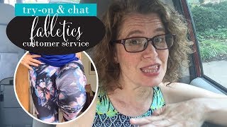 Fabletics customer service storytime with Haul and Try on, plus leggings under $20, including Marika