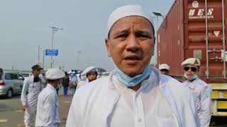 Habib Novel menyambut Habib Rizieq