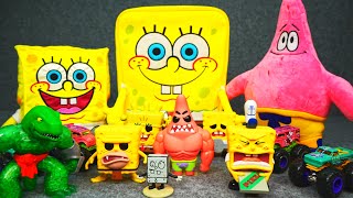 🥰Spongebob ASMR🥰Satisfying Unboxing Spongebob's Playground toy set | Review Toys