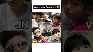 Rare Childhood pics of BTS 💜👑 #bts #btsedits #taehyung #rm #jimin #jungkook #shorts #jin #viral