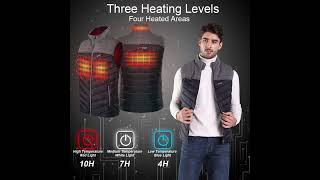 PROSmart Heated Vest Polar Fleece Lightweight Waistcoat