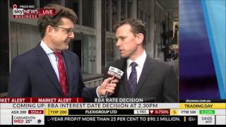 FIIG Securities' Mark Bayley on Sky prior to RBA decision 02/08/16