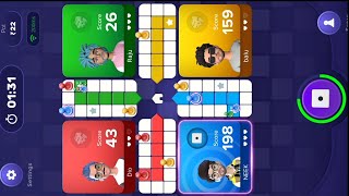 Speed ludo | लूडो गेम | Rush ludo gameplay  | Real cash ludo game 4 player 125