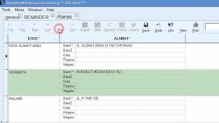 Tutorial Software Akuntansi Seventhsoft - Master Alamat