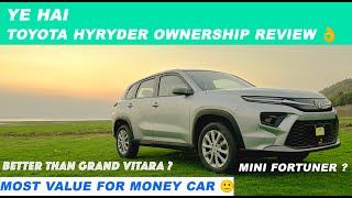 Toyota Urban Cruiser Hyryder Base Model Review By owner after 1 month | Most Value for Money Car