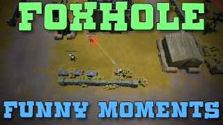 BUILDING UP OUR BASE ~ Foxhole First Impression/Funny Moments