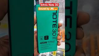 Unboxing: Infinix Note 30 📱🔥| 108Mp Camera | Sound by JBL | 45W Fast Charging 👌⭐🔥📱 #karala #infinix