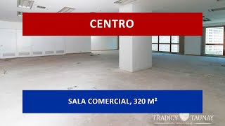 SA0288 - Aluga-se, Centro, R. São José, sala comercial, 320 m²