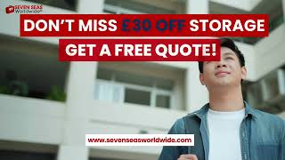 £30 Off Student Storage with Seven Seas Worldwide | Limited Time Only