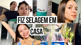 Vlog segunda em casa -limpeza diária - Retoquei a raiz com Let Me Be - ficou LINDO!!!!