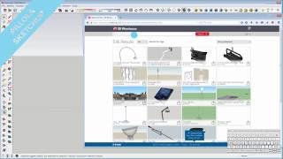 Sketchup: accedere alla galleria modelli 3D warehouse