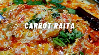 Carrot Raita | Veg Wonderland