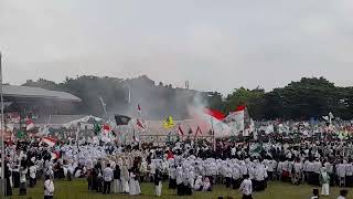 LAUTAN MANUSIA.PAWAI AKBAR HARI SANTRI KOTA TASIKMALAYA