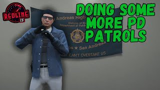 Patrolling as PD in GTA RP - RedlineRP