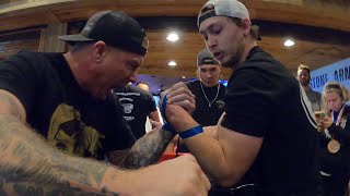 All Pro 198 Armwrestling Matches | Yellowstone Arms