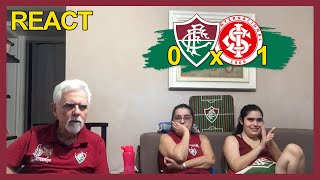 FAMÍLIA TRICOLOR REAGE À 0 FLUMINENSE X 1 INTERNACIONAL - CAMPEONATO BRASILEIRO 2022