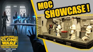 I MADE THE MOST INSANE CLONE WARS MOMENT IN LEGO! |MOC REVIEW|