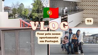 Tour pelo nosso apartamento em Portugal, quanto pagamos.