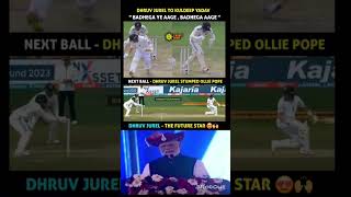 Druv jurel stumping #msdhoni