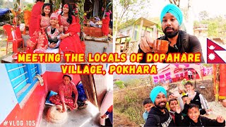 Meeting the Locals of Dopahare Village, Pokhara, Nepal #nepal #explorergabru #vlog 105