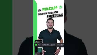 Usa #whatsapp como un verdadero PRO del marketing #whatsappbusiness #whatsappforbusiness