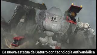 Estatua antivandálica de Gaturro - Metal Gear Rising - memes