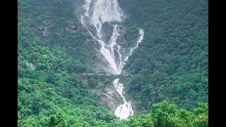 DUDHSAGAR WATERFALL :Train Journey|| Nature View|| Travel Vlog||