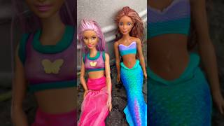 Ariel Meets Violet! #thelittlemermaid #barbies #mermaids #oneminutestory #ariel #partofyourworld