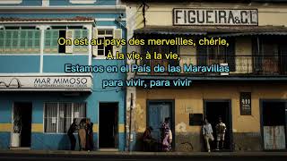 Christophe Maé & Ceuzany | Pays des merveilles -paroles (letra y traducción al español)