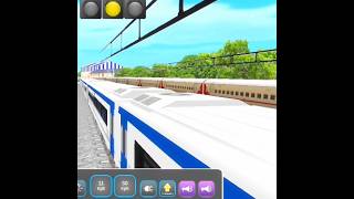 Indian local train simulator Vande bharat  depart train its